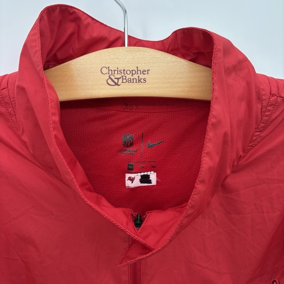 Tampa Bay Buccaneers Jacket Men 3XL‎ Full Zip On Field Staff Issue Nike Core X - Picture 2 of 8